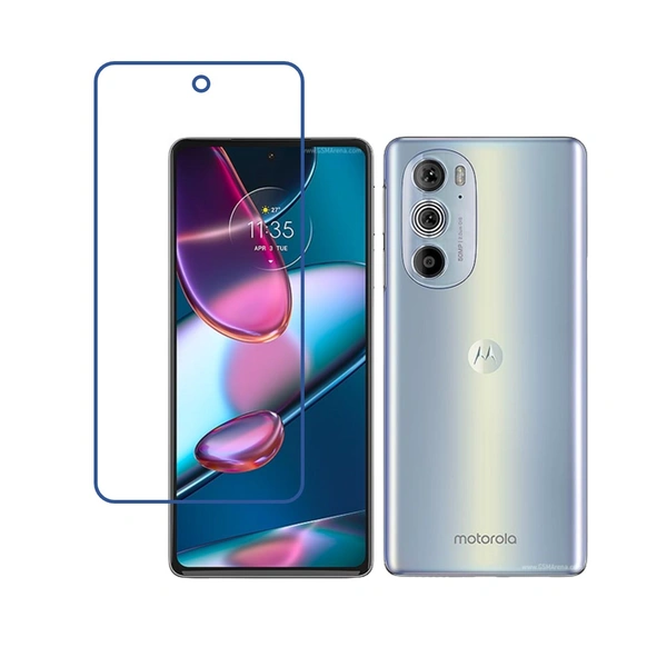 Motorola Edge 30 Pro 9H Crystal Clear Screen Protector (Flexible and unbreakable)