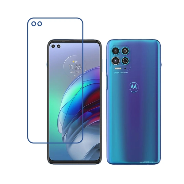 Motorola Moto G100 9H Crystal Clear Screen Protector (Flexible and unbreakable)