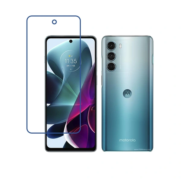 Motorola Moto G200 5G 9H Crystal Clear Screen Protector (Flexible and unbreakable)