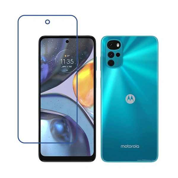 Motorola Moto G22 9H Crystal Clear Screen Protector (Flexible and unbreakable)