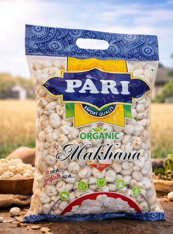 Premium Phool Makhana 250g – Natural Fox Nuts | Organic Lotus Seeds | Healthy Snack | Gluten Free | High Protein | Bihar Origin