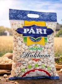 Premium Phool Makhana 250g – Natural Fox Nuts | Organic Lotus Seeds | Healthy Snack | Gluten Free | High Protein | Bihar Origin