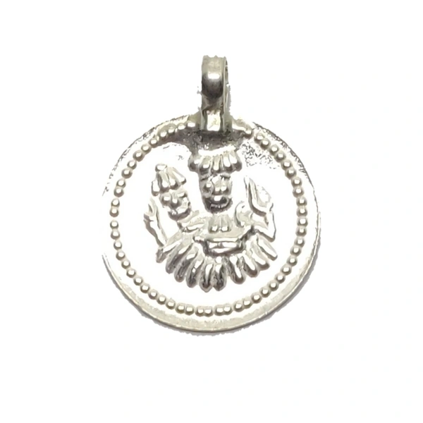 PURE SILVER Satwai devi pendant for baby Satvi Maa Pendant For Women And New Born Baby Child Pachavichi Pooja (Godess Satwai/Satvi write fate of a five day old baby Satwai pendant