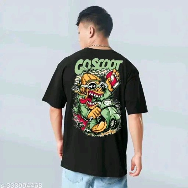 Over Sized T Shirt Printed - Mine Shaft, Xl