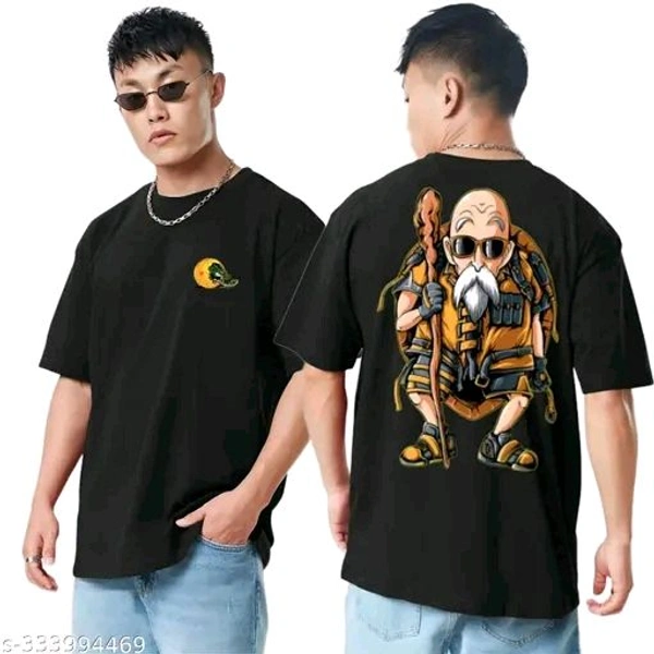 Printed Oversized T Shirt - Mine Shaft, S