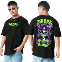 Printed Oversized T Shirt - Mine Shaft, L