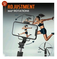 Premium 3-in-1 Selfie Stick Tripod With Bluetooth Remote (72cm)