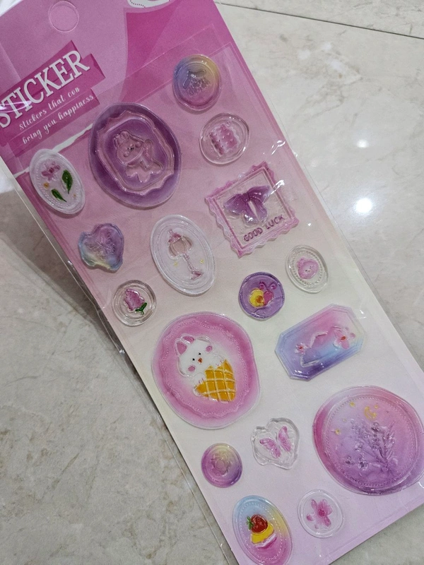 Kawaii Wax stickers