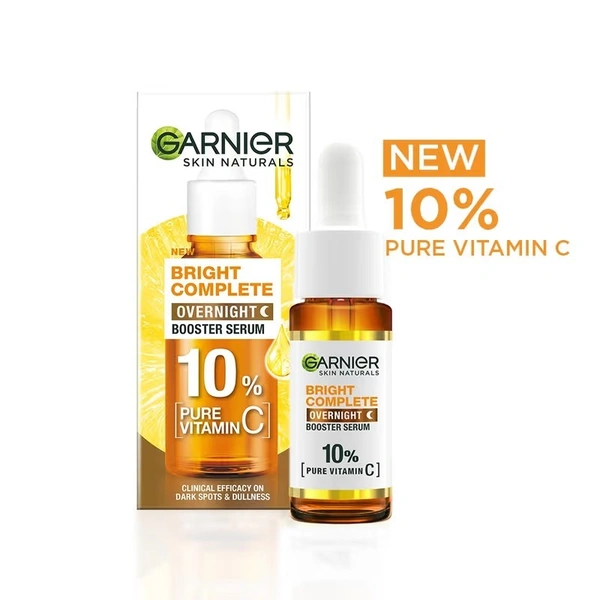 GARNIER BRIGHT COMPLETE OVERNIGHT SERUM