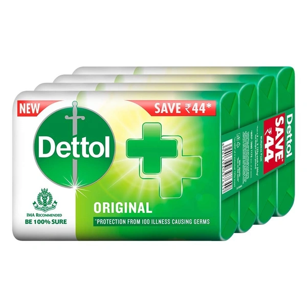 DETTOL SOAP ORIGINAL 4N SET - 400GM