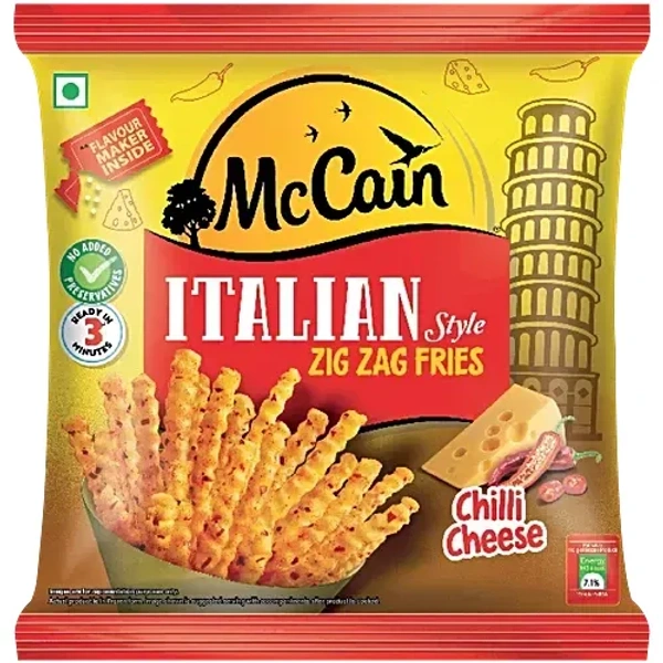 MCCAIN ITALIAN STYLE ZIG ZAG FRIES - 325GM