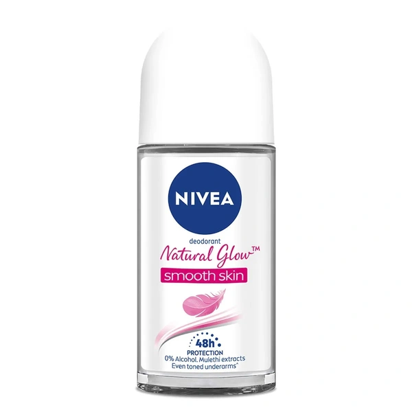 NIVEA ROLLON NATURAL GLOW - 25ML