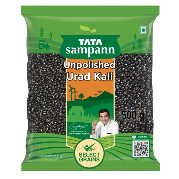TATA SAMPANN URAD KALI SABUT - 500GM