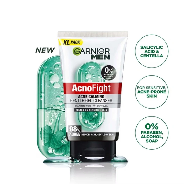 GARNIER MEN FW ACNO FIGHT ACNE CALMING - 100GM