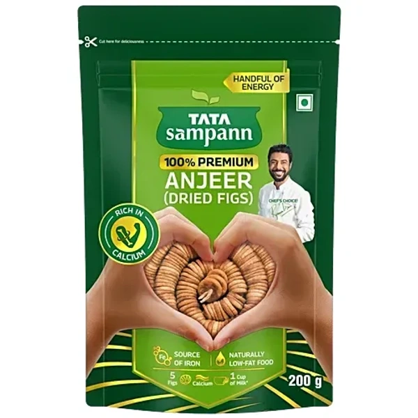 TATA SAMPANN ANJEER (DRIED FIGS) - 200GM