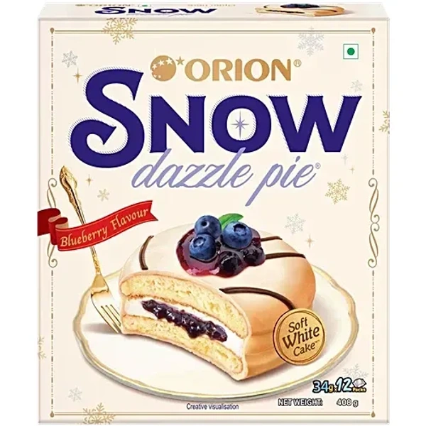 ORION CHOCO-PIE SNOW DAZZLE - 34GM