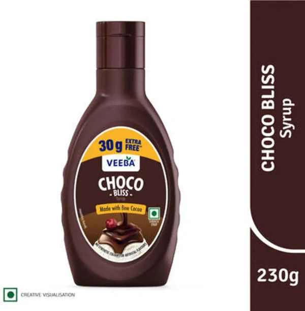 VEEBA CHOCO BLISS SYRUP - 230GM