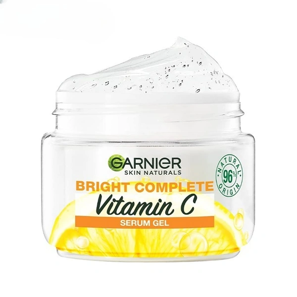 GARNIER CRM BRIGHT COMPLETE VITAMIN C SERUM GEL - 45 GM