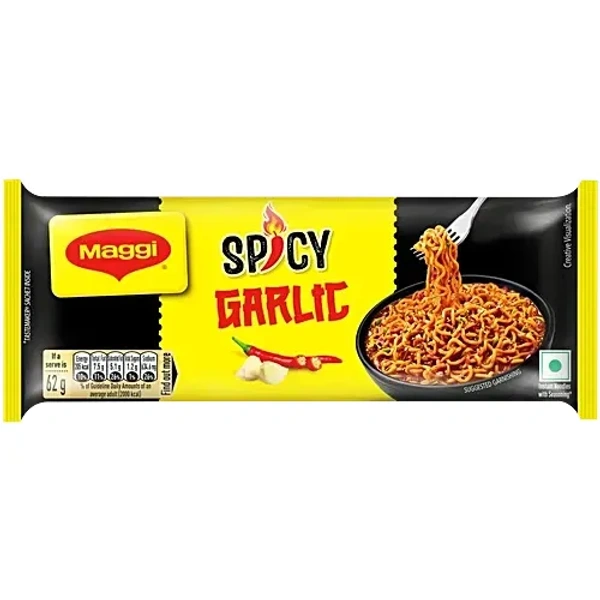 MAGGI NDL SPICY GARLIC - 4X75GM