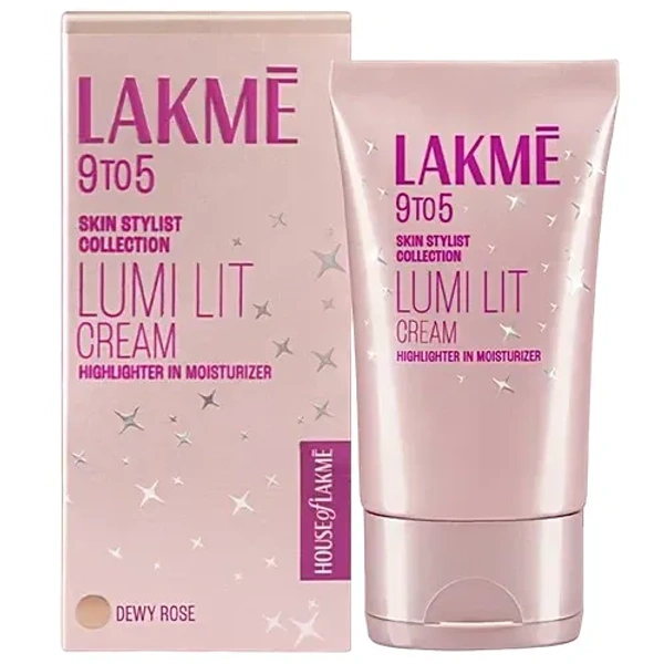 LAKME 9TO5 LUMI LIT CREAM DEWY ROSE - 30GM