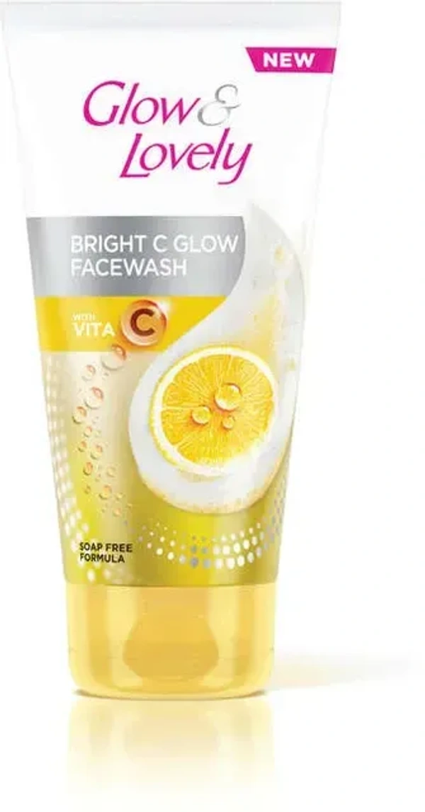F&L F/W BRIGHT C GLOW VIT-A FACEWASH - 100GM