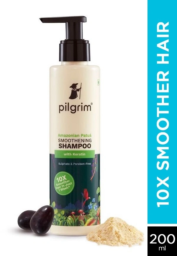 PILGRIM SHAMPOO SMOOTHENING WITH KERATIN - 200ML