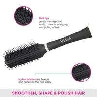 VEGA E5-FBN HAIR BRUSH FLAT - 1N