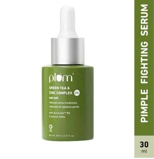 PLUM SERUM GREEN TEA ZINC