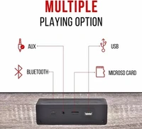 PEBBLE BASSWOODS 16W BT SPEAKER - 1N