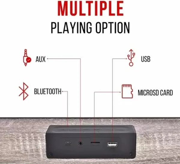 PEBBLE BASSWOODS 16W BT SPEAKER - 1N