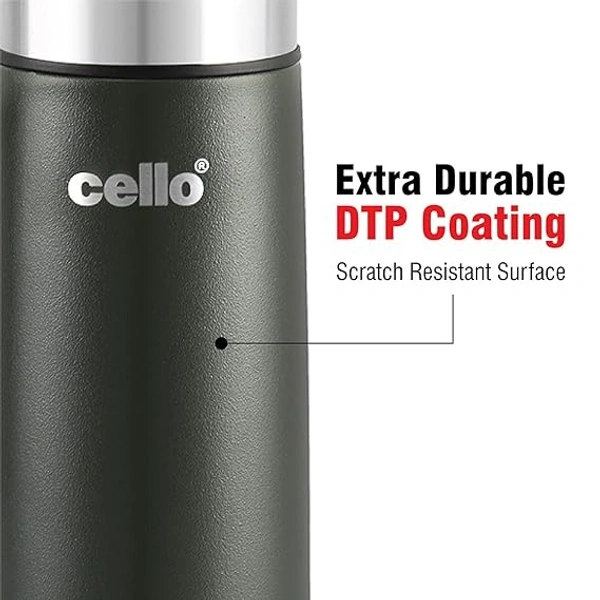 CELLO VACUSTEEL BOTTLE DURO FLIP - 1 LTR