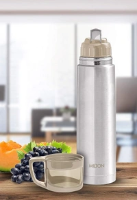 MILTON TS-703 GLASSY 1000 VACUUM INSULATED BOTTLE - 1 LTR
