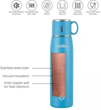 CELLO VACUSTEEL BOTTLE DURO CUPSTYLE - 750 ML