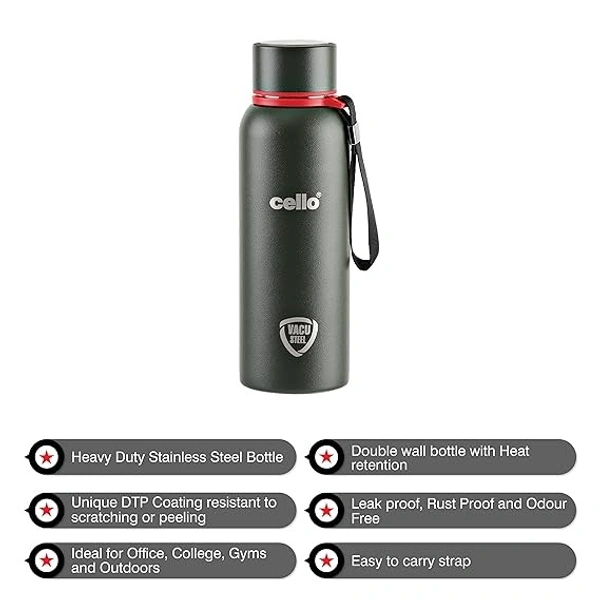 CELLO VACUSTEEL BOTTLE DURO KENT - 750 ML