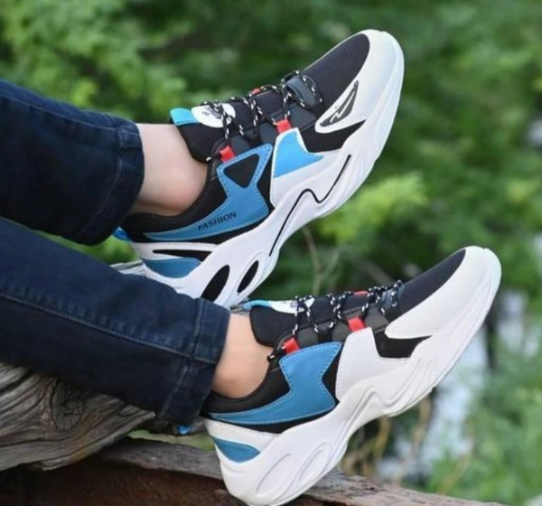 Amico Men's Running Sports Shoe - Cornflower Blue, IND-10