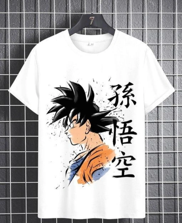 Dragon Ball Z Goku Anime T Shirt - White, L