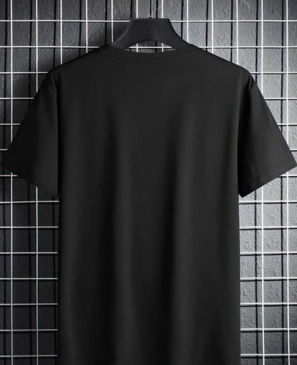 Stylish Men Black Zenitsiu Anime T Shirt - Black, L