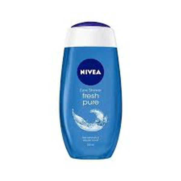 Nivea Fresh Pure Shower Gel Sea Minerals & Aquatic Scent Refreshing Moisturising 250ml