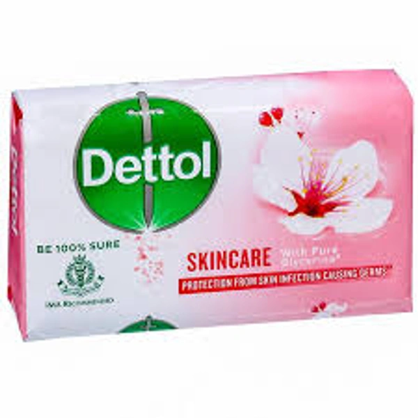 Dettol Skin Care Pure Glycerine Soap Protection 75g