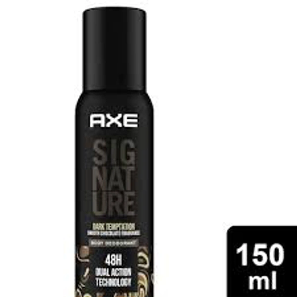 Axe Signature Dark Temptation Long Lasting No Gas Deodorant Body Spray Perfume For Men 150ml