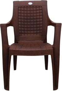 Restomatt Outdoor Plastic Chair - Set Of 6 Pcs