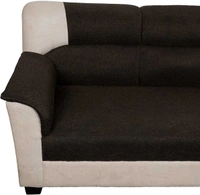 Restomatt Premium Fabric 3 + 1 + 1 Sofa Set (Dark Grey, DIY(Do-It-Yourself))