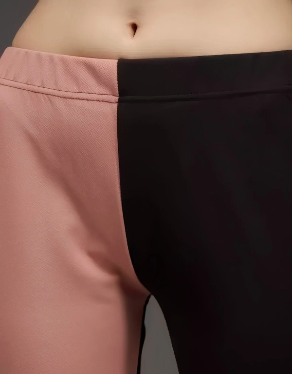 Lycra Trouser - Multicolor, XL, Free