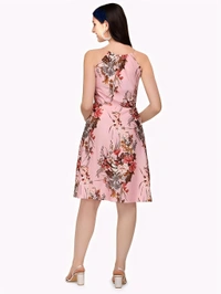 Stylish Midi Dress - Multicolor, M, Free