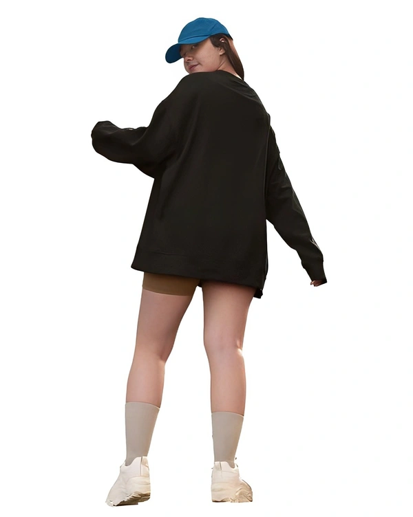 Sensual Sweatshirt - Black, M, Free