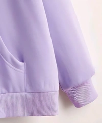 Anime Sweatshirt - French Lilac, S, Free