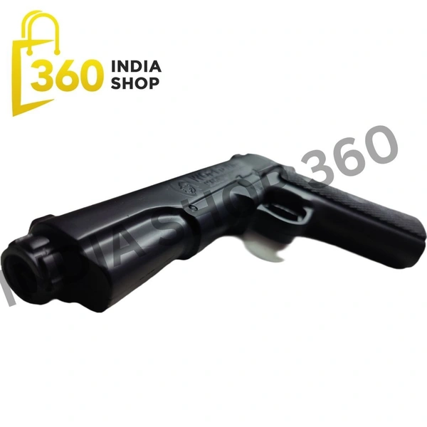 World War Matt Full Black Sound Gun | Full Sound Cork Gun Metal Body