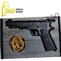 World War Matt Full Black Sound Gun | Full Sound Cork Gun Metal Body