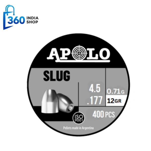 Apolo Slug 0.177 Cal, 12gr, 400ct