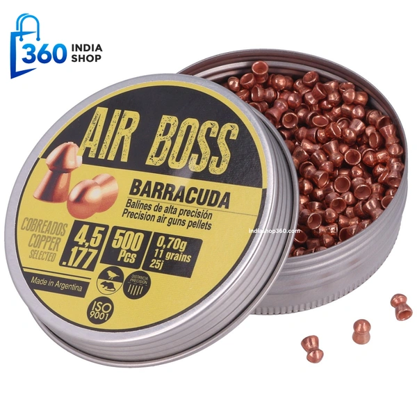 Apolo Air Boss Barracuda Air Pellets .177 Cal. 500 Pcs